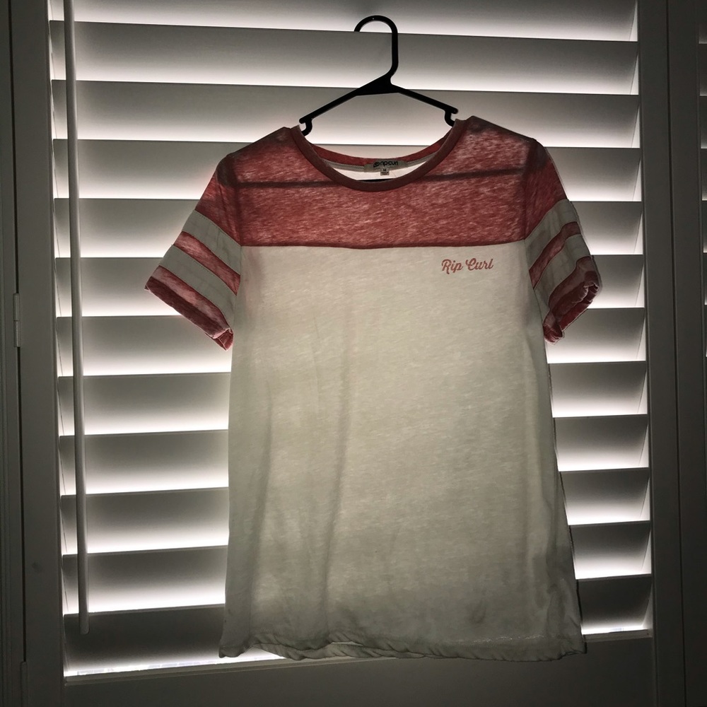 Pink Rip Curl T-Shirt - Picture 4 of 5